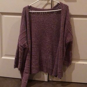 Purple sweater